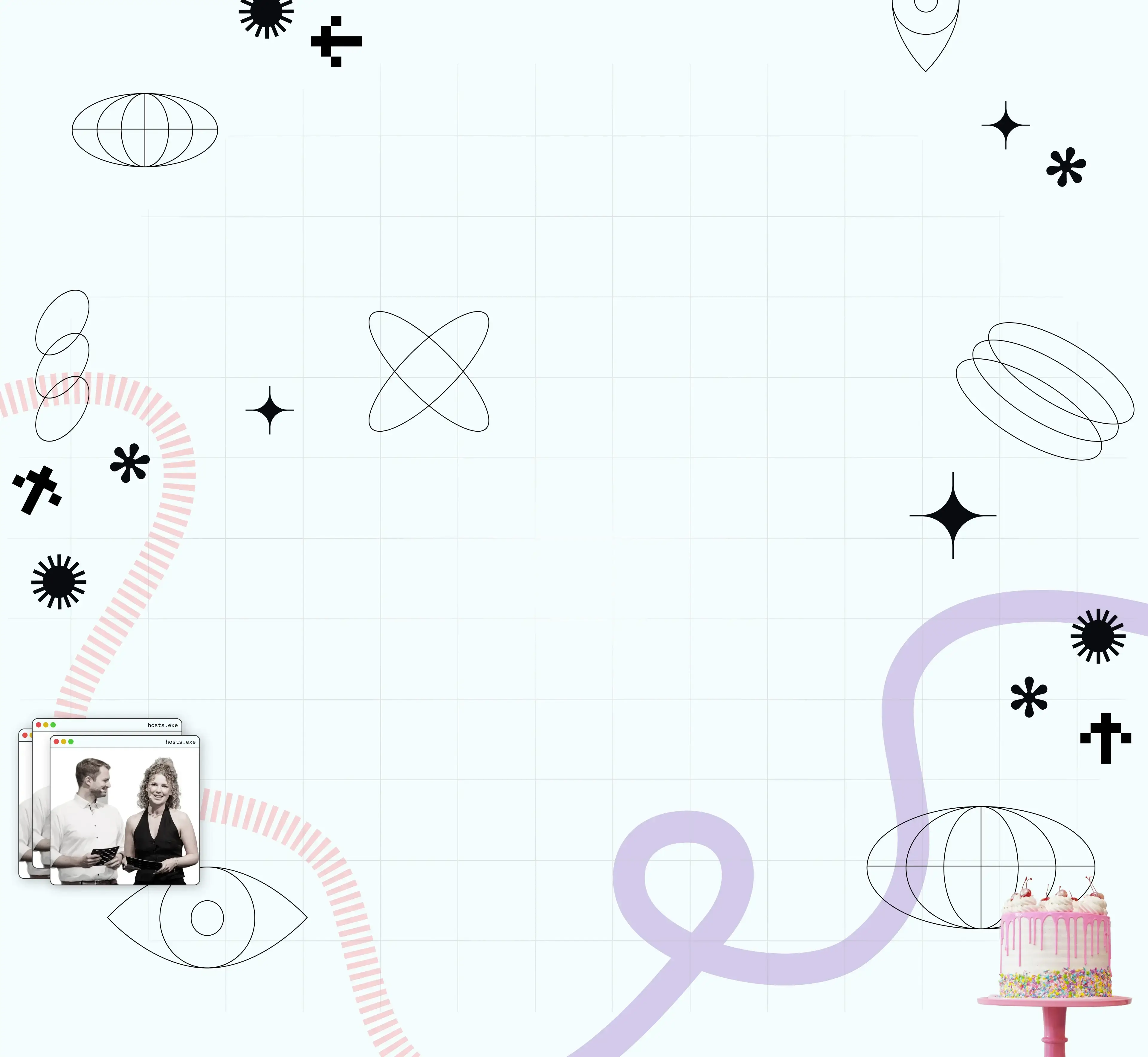 Background Image with decorations